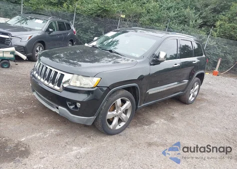 2013 Jeep Grand Cherokee Overland from USA, damaged, VIN 1C4RJECT0DC636753
